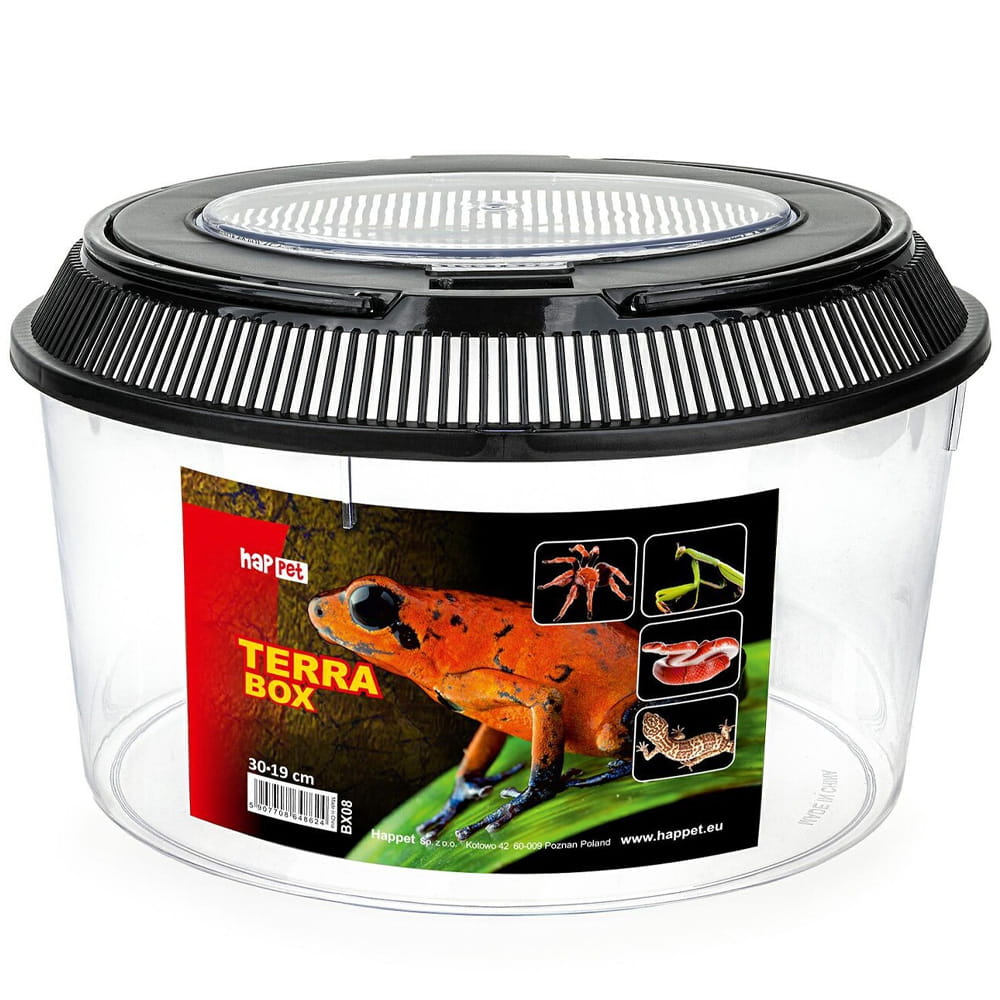 HAPPET Pojemnik hodowlany TERRA BOX / FAUNARIUM 30x30x19cm BX08